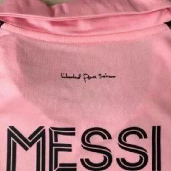 Kids - 2023 Inter Miami Home #10 Messi Soccer Jersey and Shorts Set - Picture 5 of 8